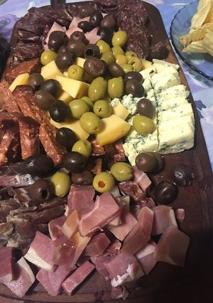 Una foto de Picada de fiambres