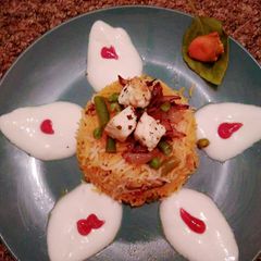 A picture of Makhani paneer Biryani.