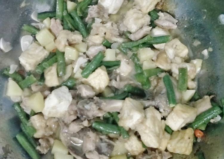 Bahan mengolah Tumis Ayam Tahu Kress, Enak