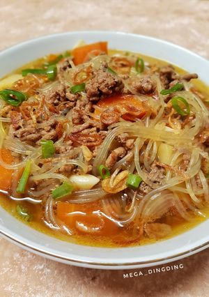 Foto resep Daging giling masak kuah
