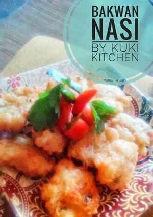 Foto resep Bakwan nasi sambal terasi