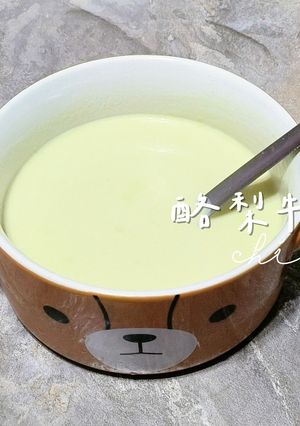 酪梨牛奶 的食譜成品照片