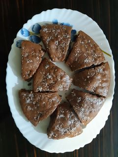 عکسی از دستور کیک ساده کاکائویی
