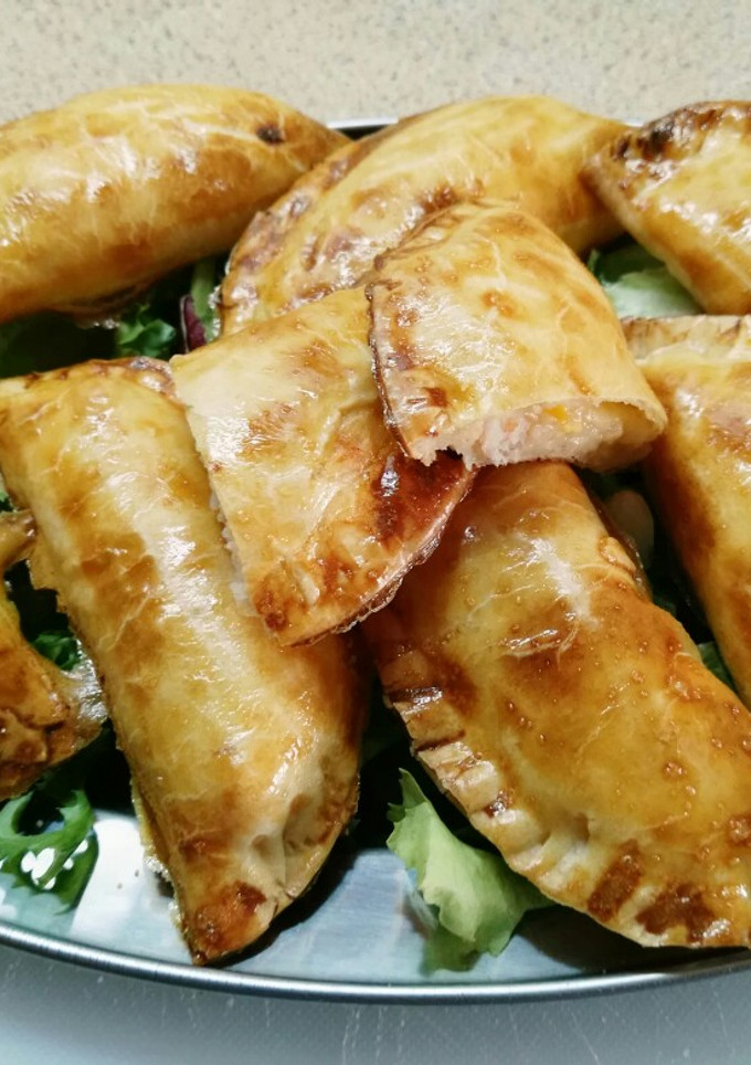 Una foto de Empanadillas de gambas