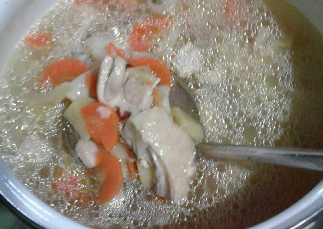 Sop ayam sederhana