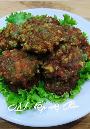 Hình của món Chả cốm.