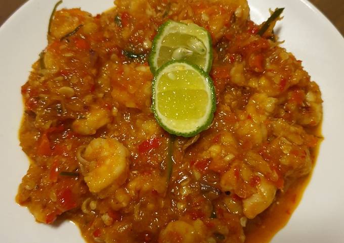 Udang saos padang