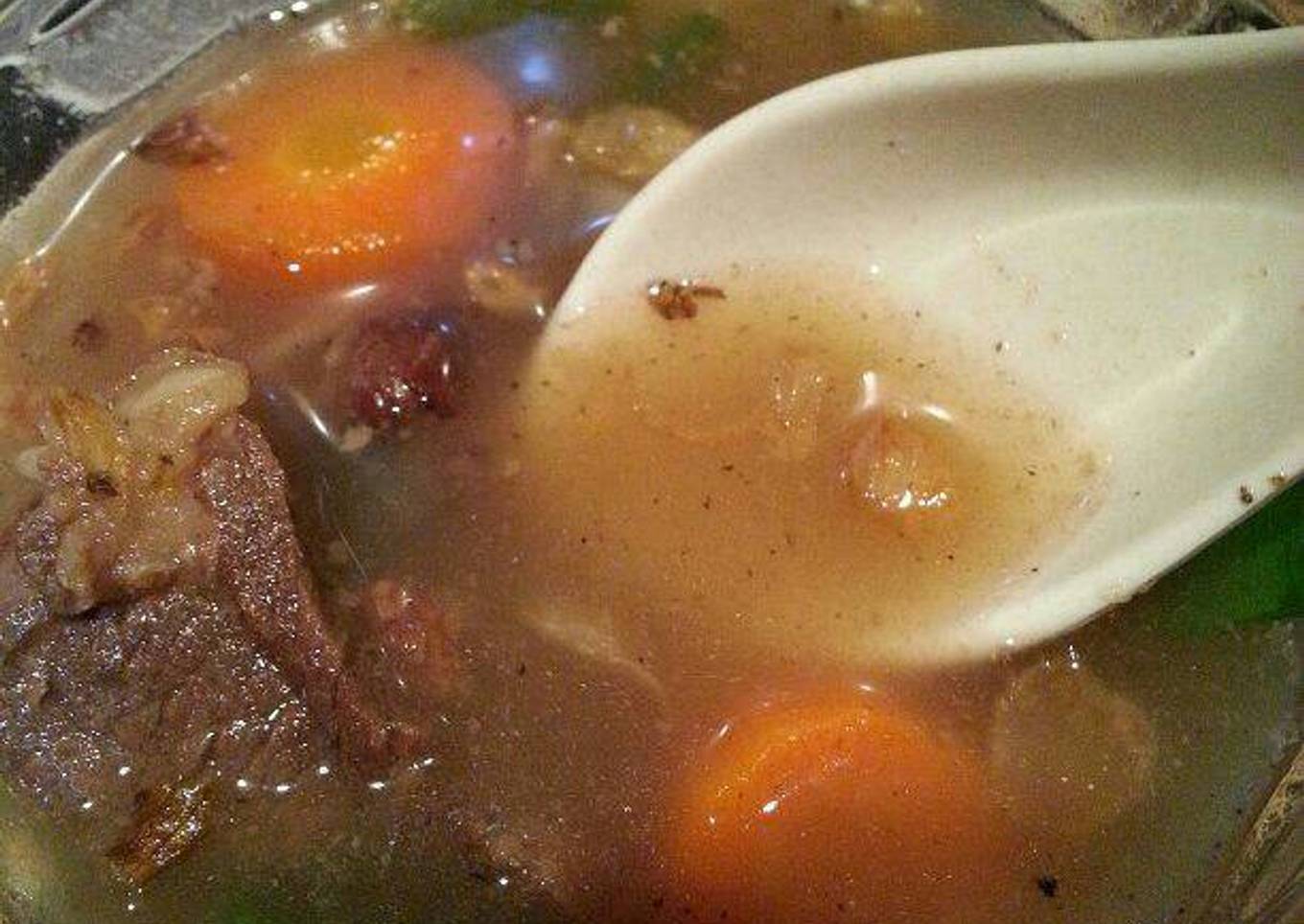 Sop Iga Sapi (iga panggang)