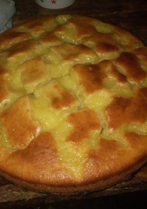 Una foto de Torta matera, con crema pastelera