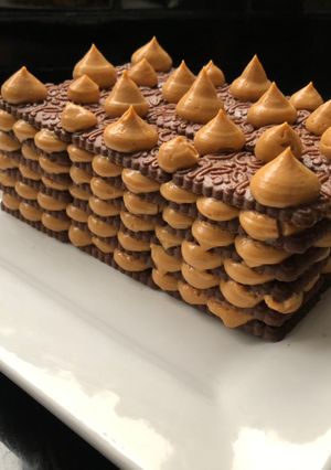 Una foto de Chocotorta