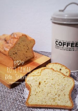 Foto resep Roti Tawar Keto Sederhana #ketopad