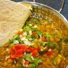 Lentil and chick pea curry A picture of Lentil and chick pea curry.