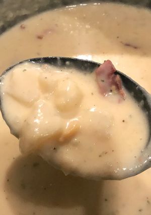 A picture of Easy potato soup.