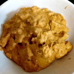 A picture of English Coronation Chicken 💚 #Chicken##Lunch#Afternoontea.