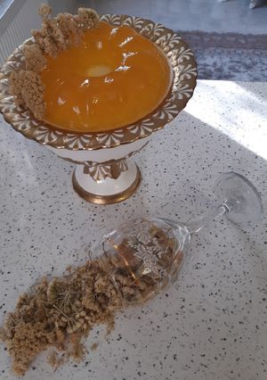 عکسی از دستور ژله پرتقالی