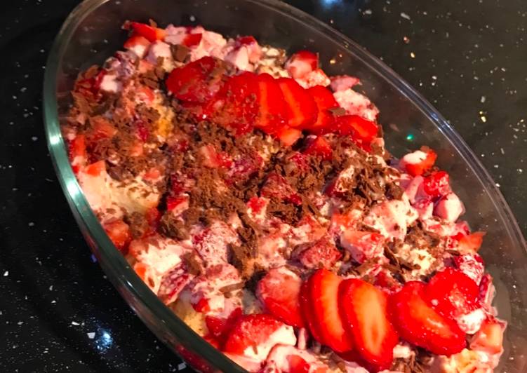 Recipe of Ultimate Strawberry delight