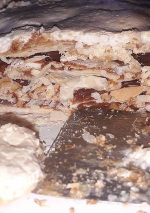 Una foto de Milhojas de dulce de leche 😊