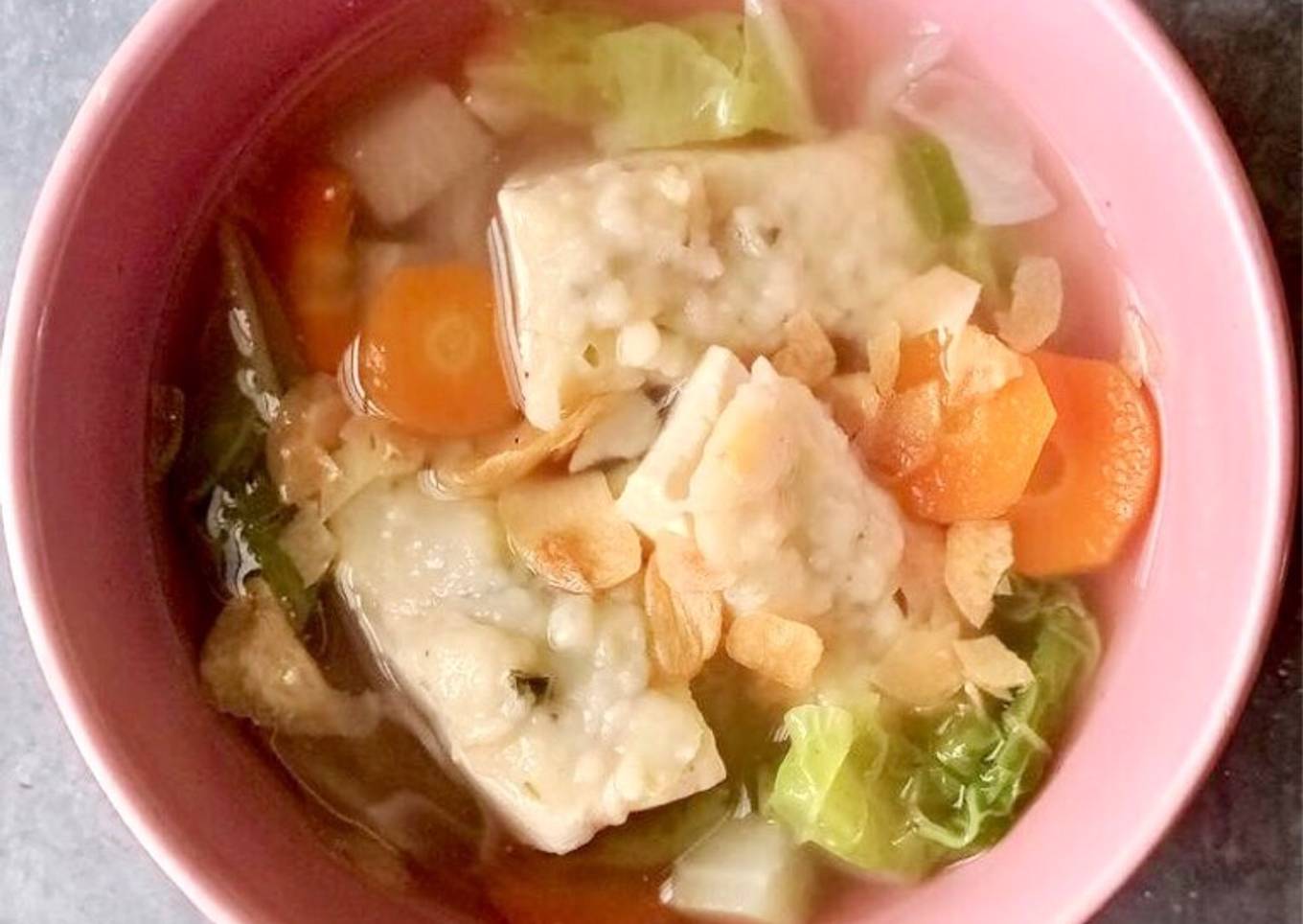 Sup Tahu Sayuran