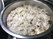 A picture of taro root