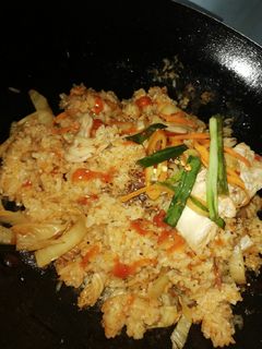 Hình của món Cơm chiên tương hàn.