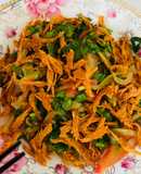 Gỏi dưa hấu bò khô