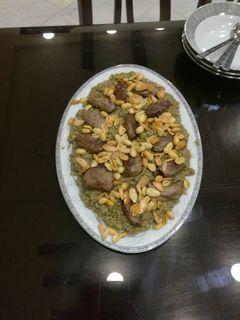 صورة لوصفة فريكة بلحم الغنم
