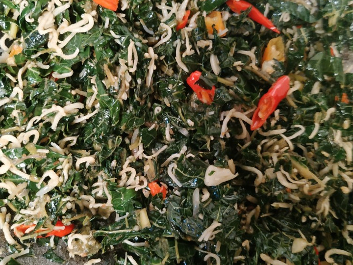 Resep Tumis daun pepaya teri medan yang Lezat Sekali