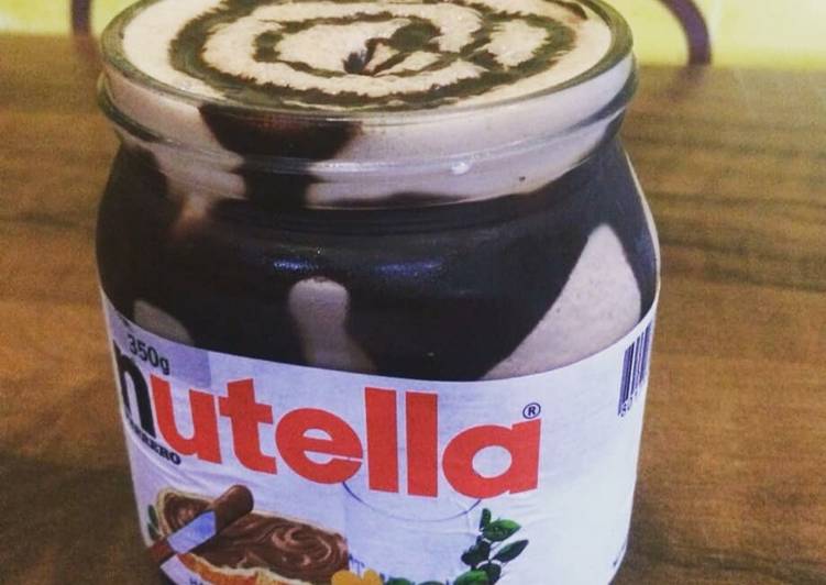 Recipe of Super Quick Homemade Nutella Shake