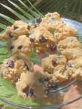 Scones de Limão e Mirtilos