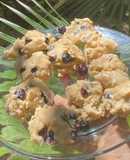 Scones de Limão e Mirtilos