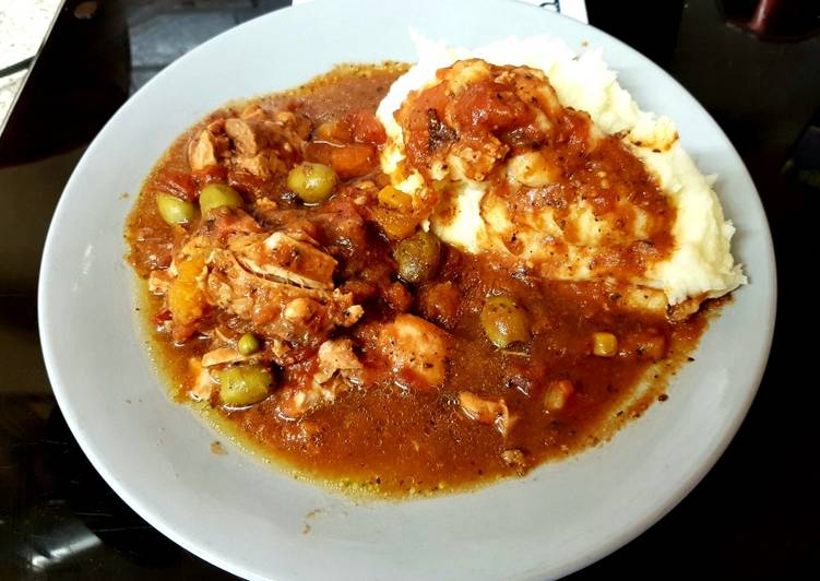 Slow cooked chicken Italian Chicken and Veg ๐