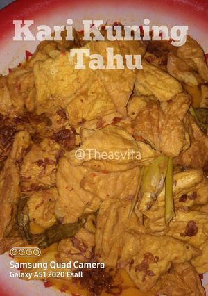 Foto resep Kari / Kare Kuning Tahu