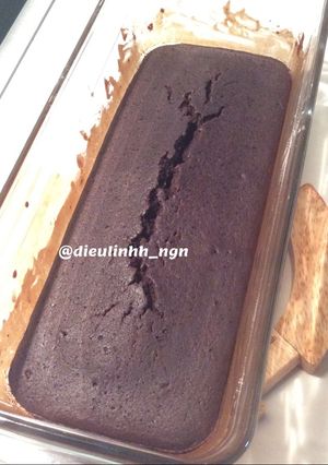 Hình của món Fudgy brownie - Bánh chocolate mềm, ẩm không dùng sữa, trứng, bơ.
