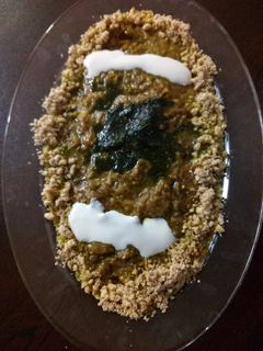 عکسی از دستور کشک و بادمجان