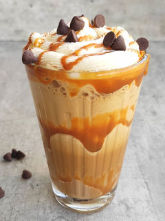 Una foto de Frapuccino de dulce de leche