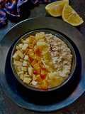 Healthy Citrus Breakfast Porridge with Mosambi, Oats, Amaranth and mixed fruits