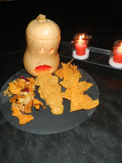 Una foto de Hummus de calabaza