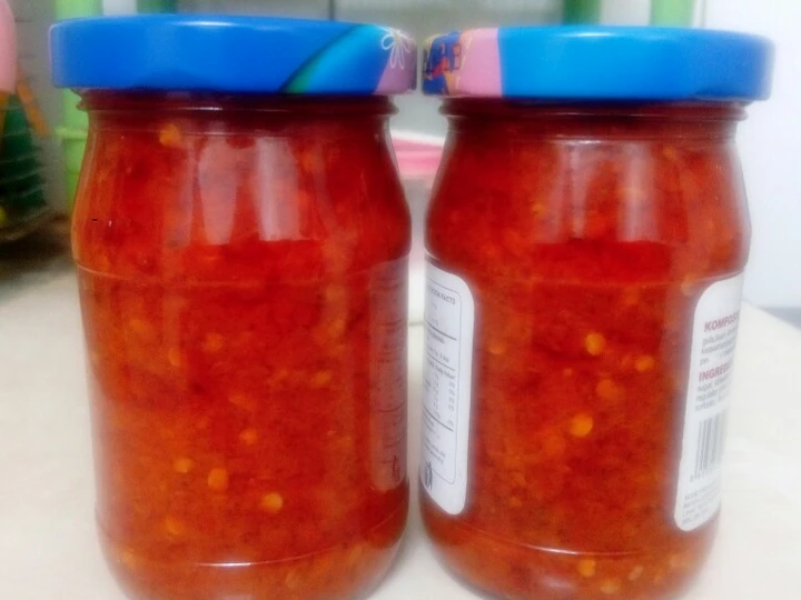Langkah Gampang Membikin Resep 4. Sambal terasi goreng yang Uenak Anti Ribet, Sempurna