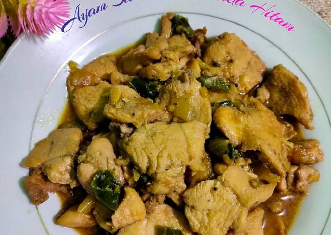 Panduan Masakan Resep Ayam Saus Tiram Lada Hitam