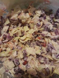 عکسی از دستور سالاد کلم