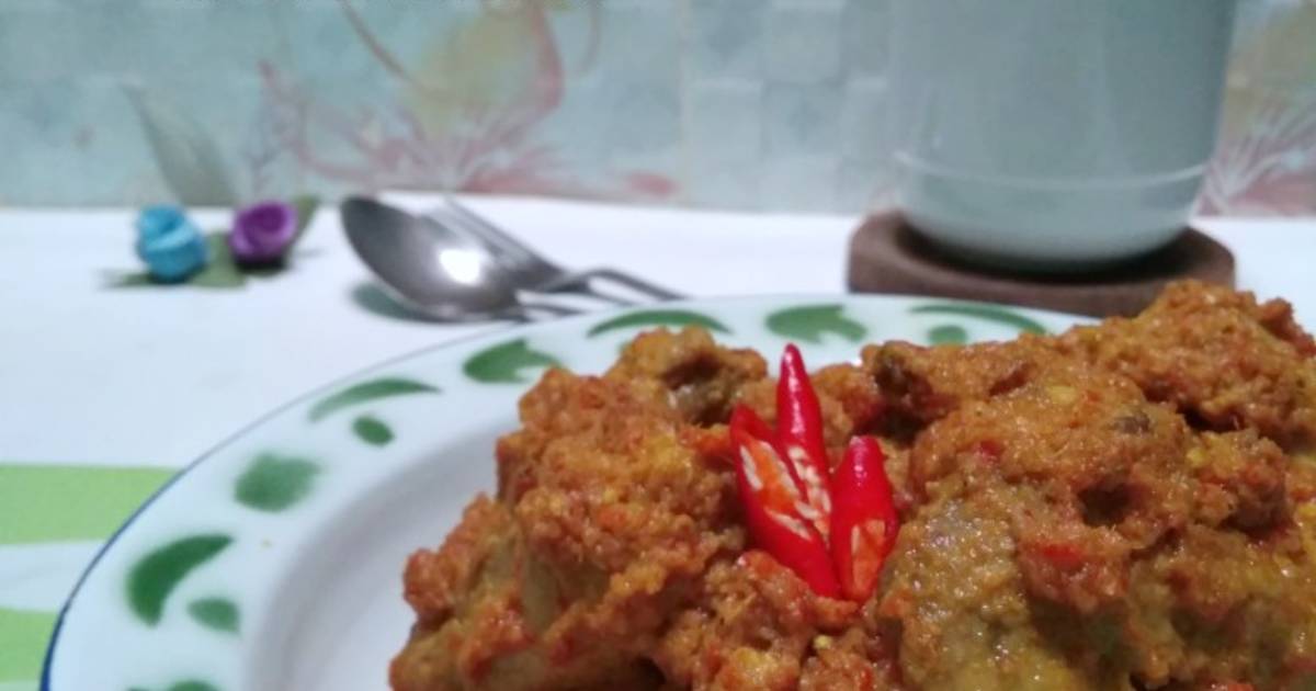 Resep Rendang Ayam Oleh Pawon Bunda Dinda Cookpad