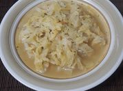 Una foto de sopas de repollo