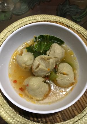 Foto resep Bakso sapi kuah