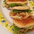 Bocaditos de pollo con pan de queso