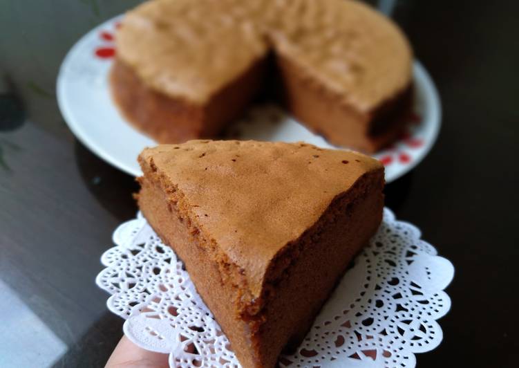 Taiwan chocolate castella cake (Japanese cotton cake ala taiwan)