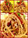 Sesame Chicken Chow Mein 😍😄😍