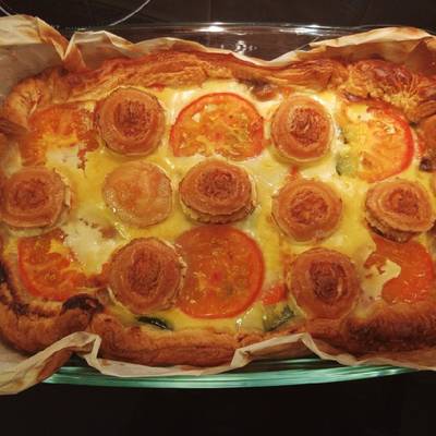 Quiche vegetariana Receta de Nuria_Es- Cookpad