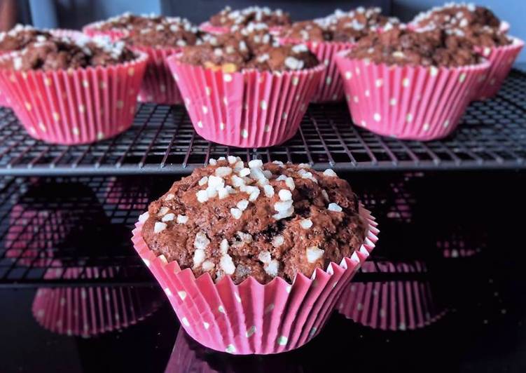 Recipe of Speedy Chocolate muffins