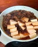 Đậu hũ tứ xuyên chay