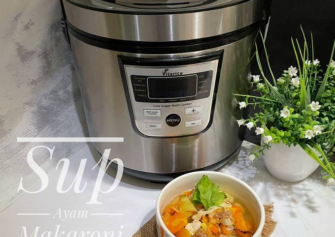 Sup Ayam Makaroni Ala Vitarice